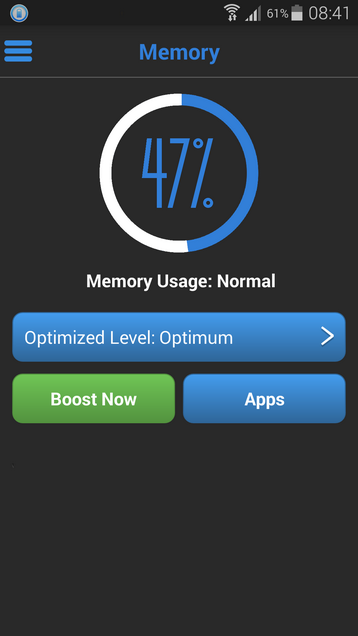 The memory component panel 